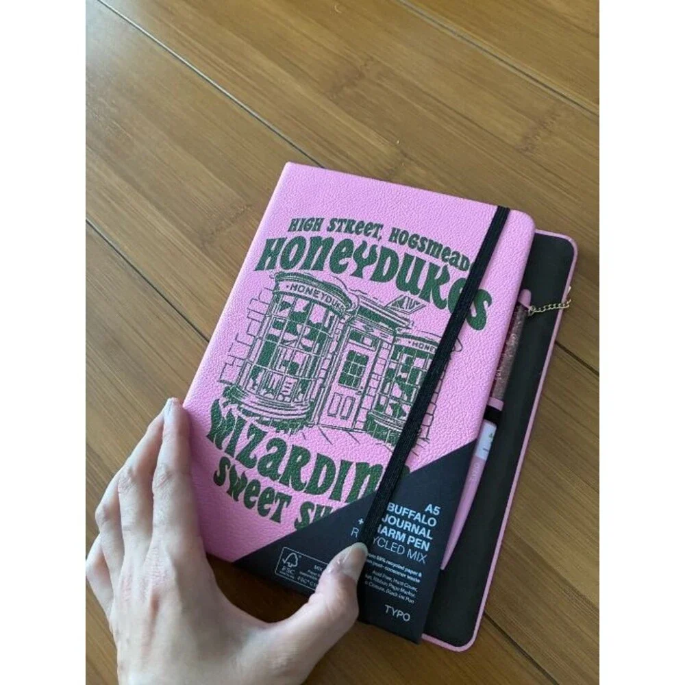 Typo x Harry Potter diary Honeydukes Journal and Pen NWT